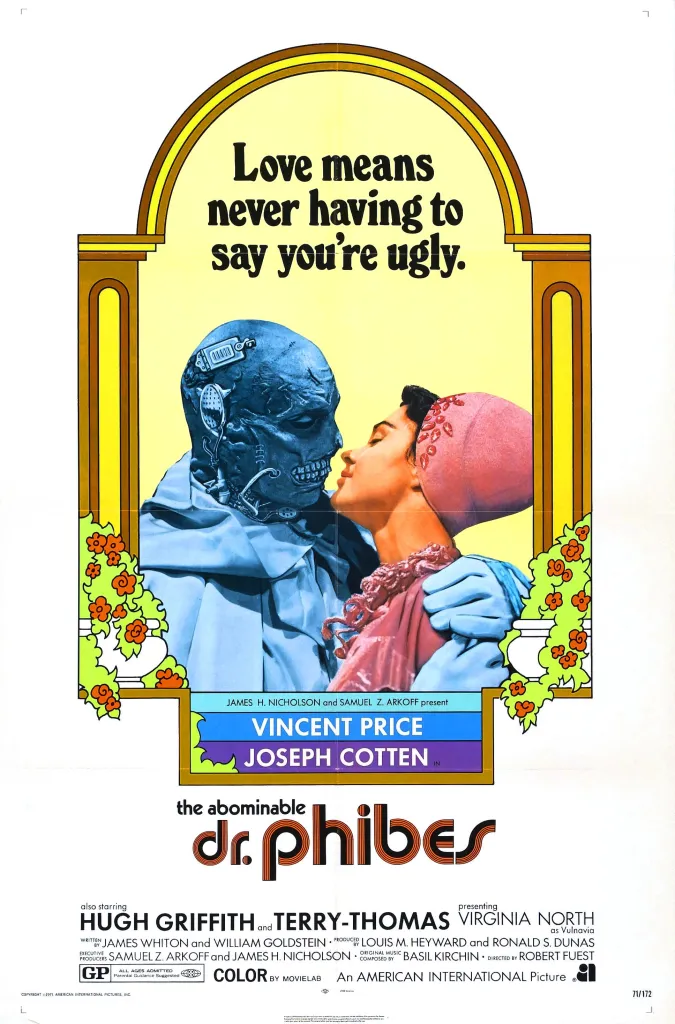 Lord Mýk Vs. Physical Media: The Abominable Dr. Phibes (1971)